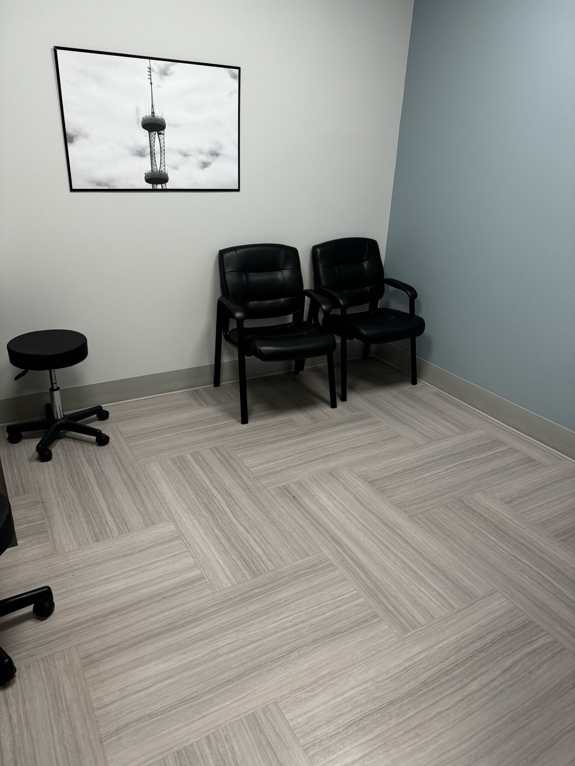 Examination Room with Medical Table